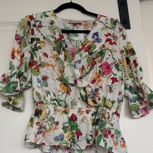 Philosophy Multicolor Floral Blouse